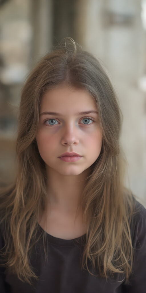 a young girl looks like Anna, stunning, gorgeous, soft hair, portrait photo